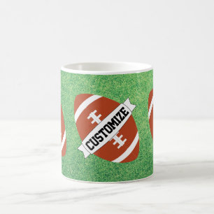 Caneca De Café Fã de futebol ou coach Coffee Mug