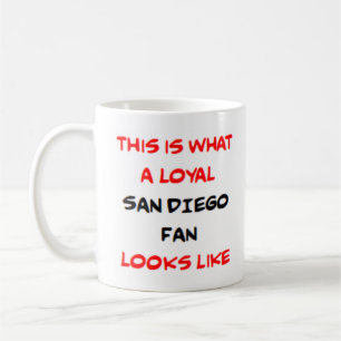 Caneca De Café fã de San Diego, leal