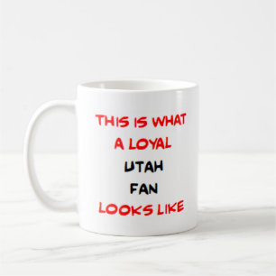 Caneca De Café fã de utah, leal