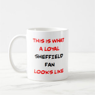 Caneca De Café fã do Sheffield, leal
