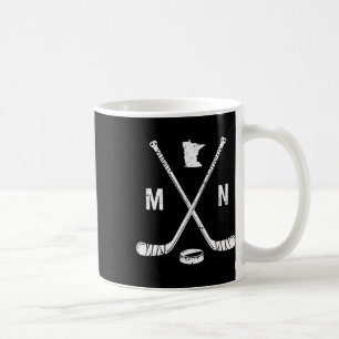 Caneca De Café Fã do Time Esportivo Minnesota Mn Hóquei no Gelo