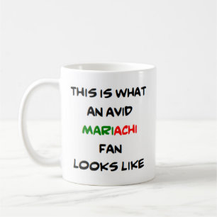 Caneca De Café fã mariachi, ávido