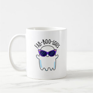 Caneca De Café Fab-Boo-Lous Funny Ghost Pun