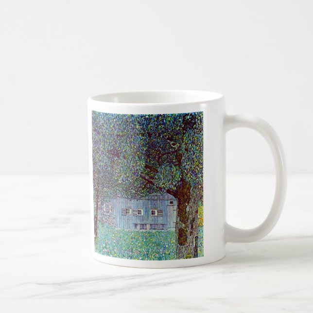 Caneca De Café Fábrica do Alto Áustria por Gustav Klimt (Direita)