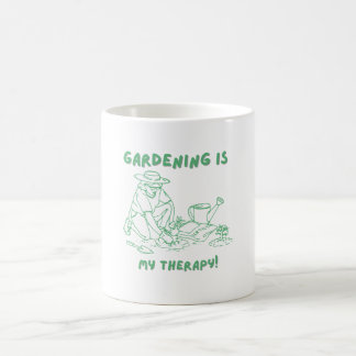 Caneca De Café Fábrica Engraçada Lady Aprons para Mulheres Jardin