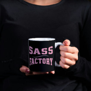 Caneca De Café Fábrica Sass - Engraçado