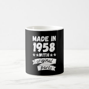 Caneca De Café fabricado em 1958 com peças originais,
