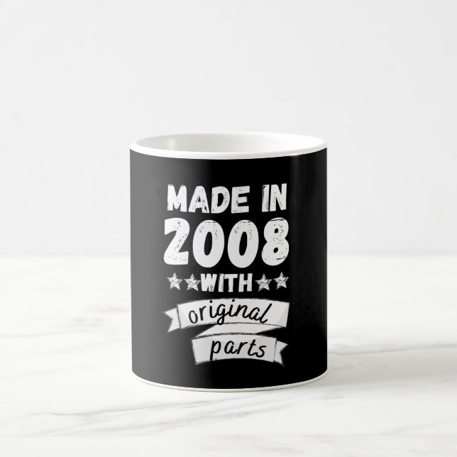 Caneca De Café fabricado em 2008 com peças originais, (Centro)