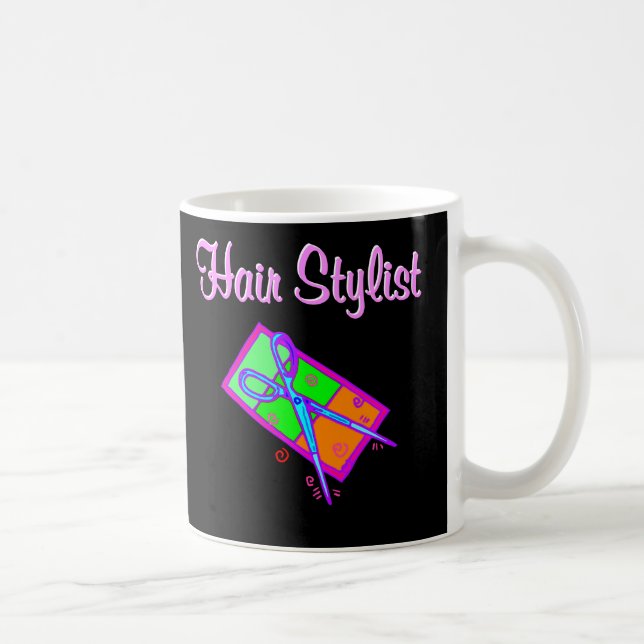 CANECA DE CAFÉ FABULOSA HAIR STYLIST HAIR CUT DESIGN (Direita)