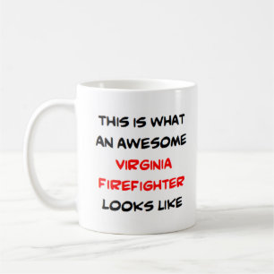 Caneca De Café fabulosa virgínia bombeiro