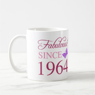 Caneca De Café Fabuloso desde 1964 60º aniversário