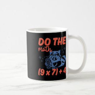 Caneca De Café Faça a Conta Professor de Matemática Divertido 6 7