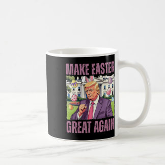 Caneca De Café Faça a Páscoa Grande Novamente Coelhinho Engraçado