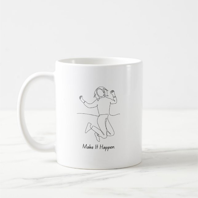 Caneca De Café Faça acontecer, Cite Mug (Esquerda)