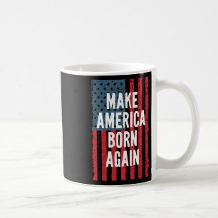 Caneca De Café Faça com que a América volte a Nascer, 4 de julho,