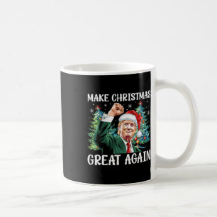 Caneca De Café Faça Excelente De Natal Novamente Papais noeis Eng