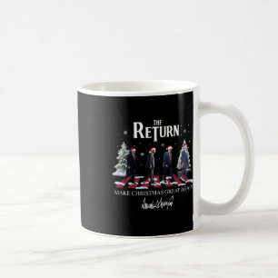 Caneca De Café Faça Excelente De Natal Novamente Papais noeis Eng