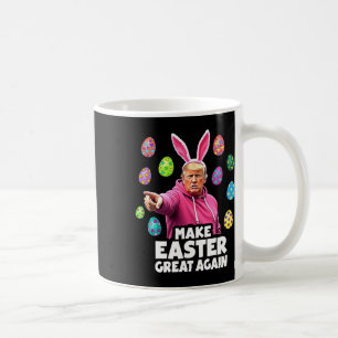 Caneca De Café Faça Excelente De Páscoa Novamente Engraçado Tremo