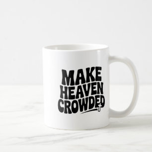 Caneca De Café Faça o Céu Lotado Homens e Mulheres Jesus Bíblia C