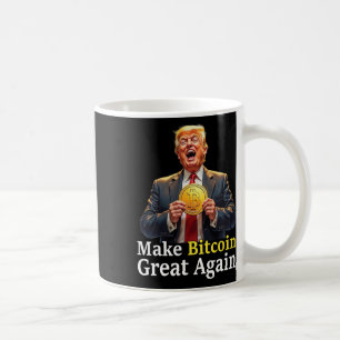 Caneca De Café Faça o Excelente Bitmoney novamente Trump Bitmoney