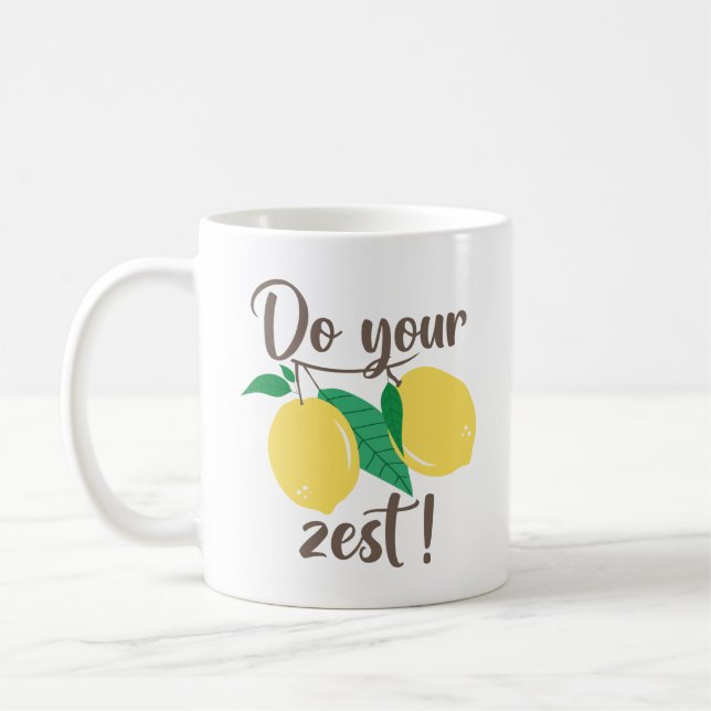 Caneca De Café Faça o Seu Melhor (Esquerda)