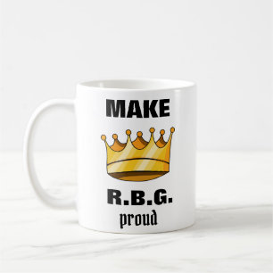 Caneca De Café Faça RBG Orud Ruth Bader Ginsburg