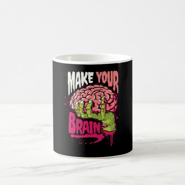 Caneca De Café Faça seu cérebro (Centro)