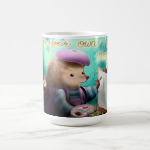 Caneca De Café Faça seu próprio porco mágico, Porcupine