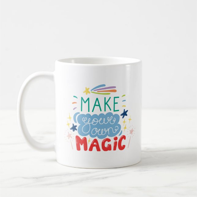 Caneca De Café Faça sua própria magia (Esquerda)
