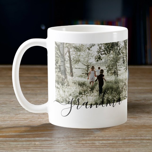 Caneca De Café Faça uma manutenção personalizada da família Fotog (Criador carregado)