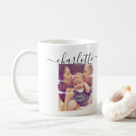 Caneca De Café Faça uma manutenção personalizada de fotos