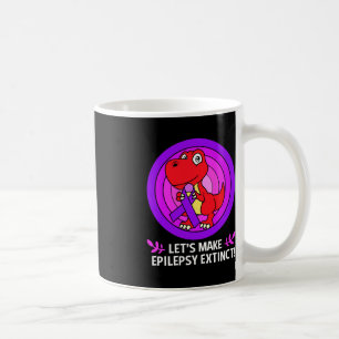 Caneca De Café Façamos Epilepsia Extinguir Crianças De Consciênci