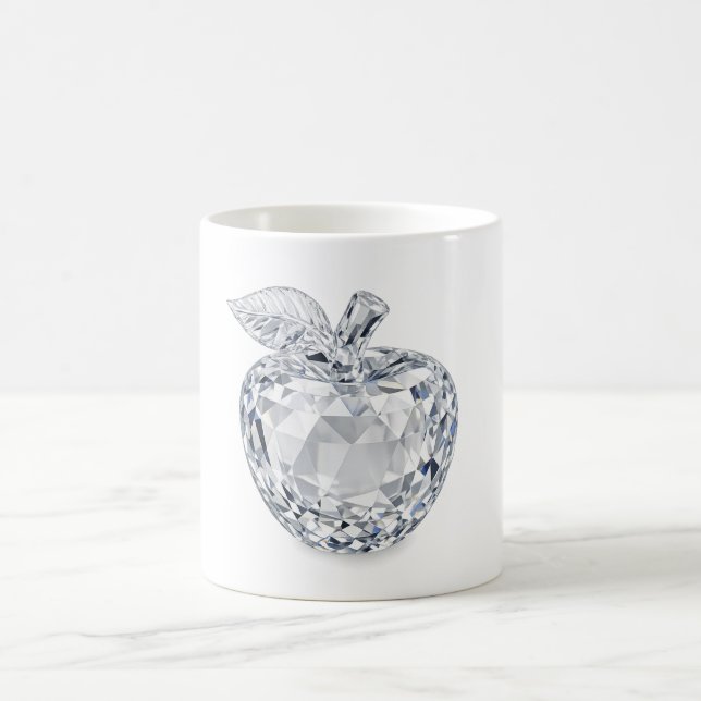 Caneca De Café Faceted Crystal Apple Mug (Centro)