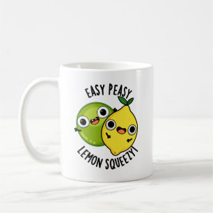 Caneca De Café Fácil Fácil Espremedor De Limão Trocadilho De Frut