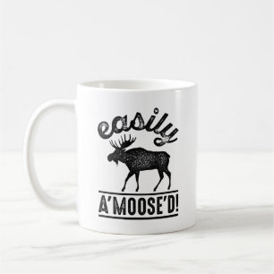 Caneca De Café Facilmente A’Moose’D