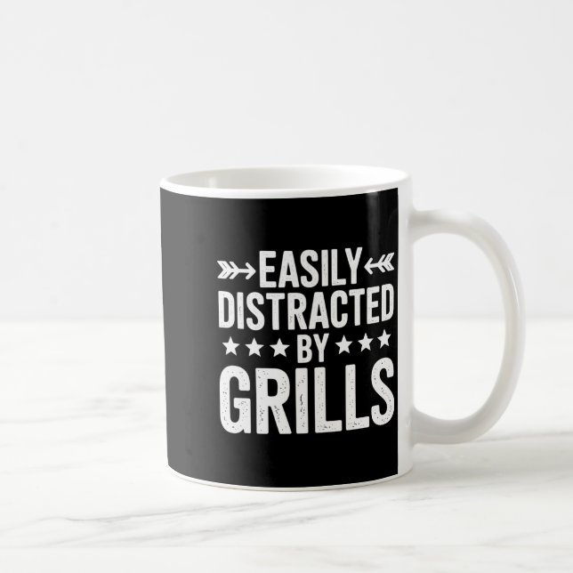 Caneca De Café Facilmente Distraído2 (Direita)