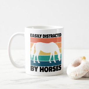 Caneca De Café Facilmente Distraído Por Amantes Da Agricultura De