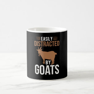 Caneca De Café Facilmente distraído por Goats
