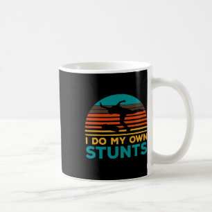 Caneca De Café Faço Meus Próprios Estunts Para Skate 