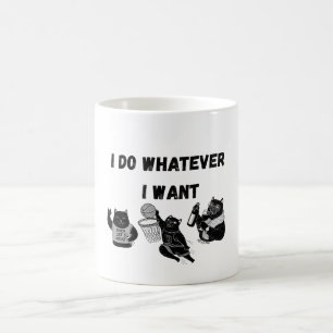 Caneca De Café Faço o que eu quiser