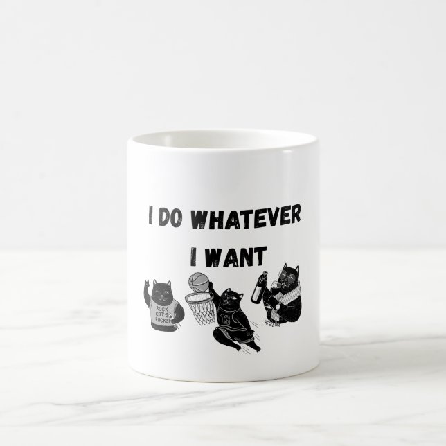 Caneca De Café Faço o que eu quiser (Centro)