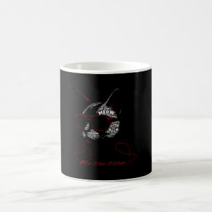Caneca De Café Faço o que Quero Tipografia de Gato