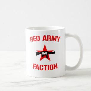 Caneca De Café Factor de exército vermelho com logotipo do facto