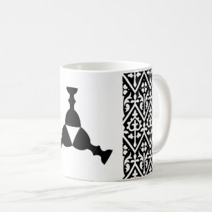 Caneca De Café Faculdade de Crachá Populace de Yarnvid