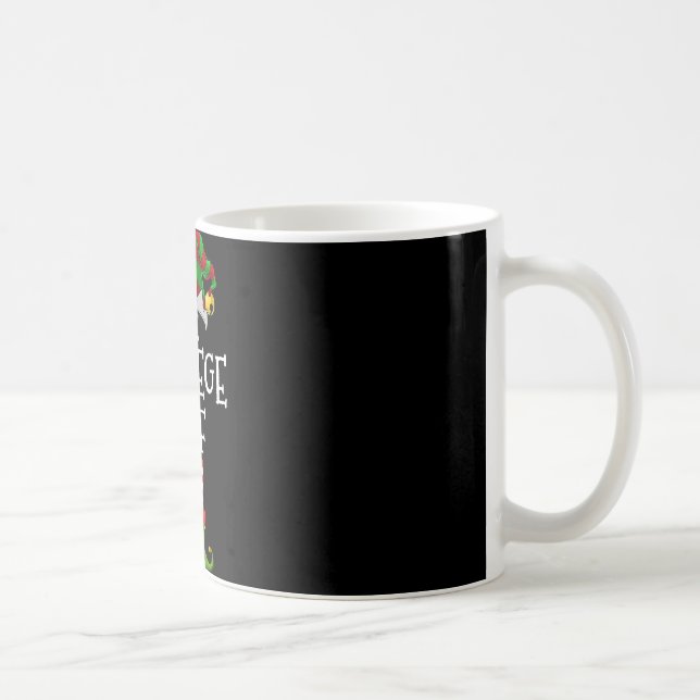 Caneca De Café Faculdade de Elf Divertida Combinação de Pajama Gr (Direita)
