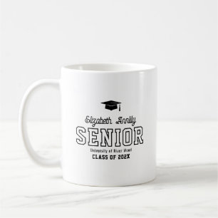 Caneca De Café Faculdade de Pós-Graduação em Ano Personalizado pa
