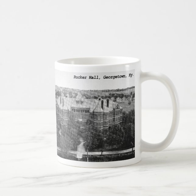 Caneca De Café Faculdade de Rucker Salão Georgetown (Direita)