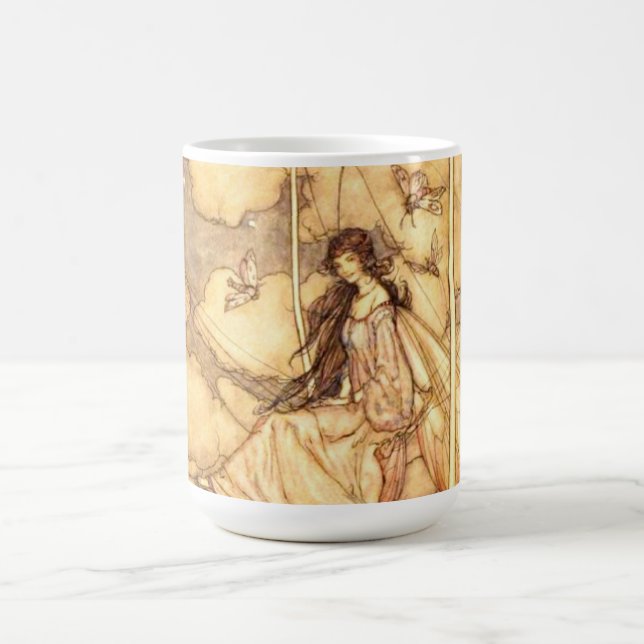 Caneca De Café Fada Arthur Rackham (Centro)
