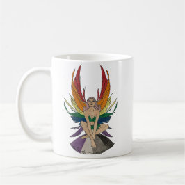 Caneca De Café Fada Assexual