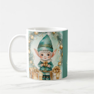 Caneca De Café Fada Bonito com Presentes de Natal